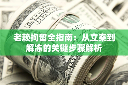 济南老赖拘留全指南：从立案到解冻的关键步骤解析