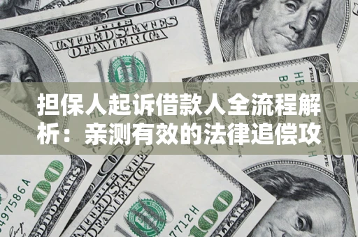 济南担保人起诉借款人全流程解析：亲测有效的法律追偿攻略
