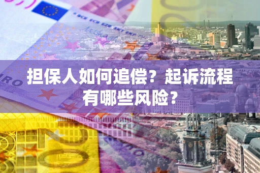 济南担保人如何追偿？起诉流程有哪些风险？