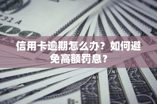 济南信用卡逾期怎么办？如何避免高额罚息？