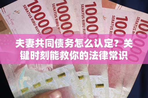 济南夫妻共同债务怎么认定？关键时刻能救你的法律常识